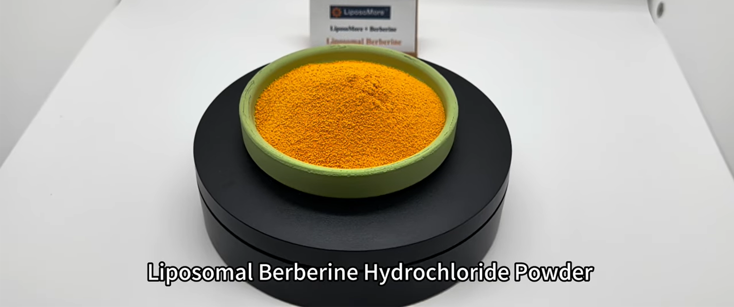 Video de clorhidrato de berberina liposomal